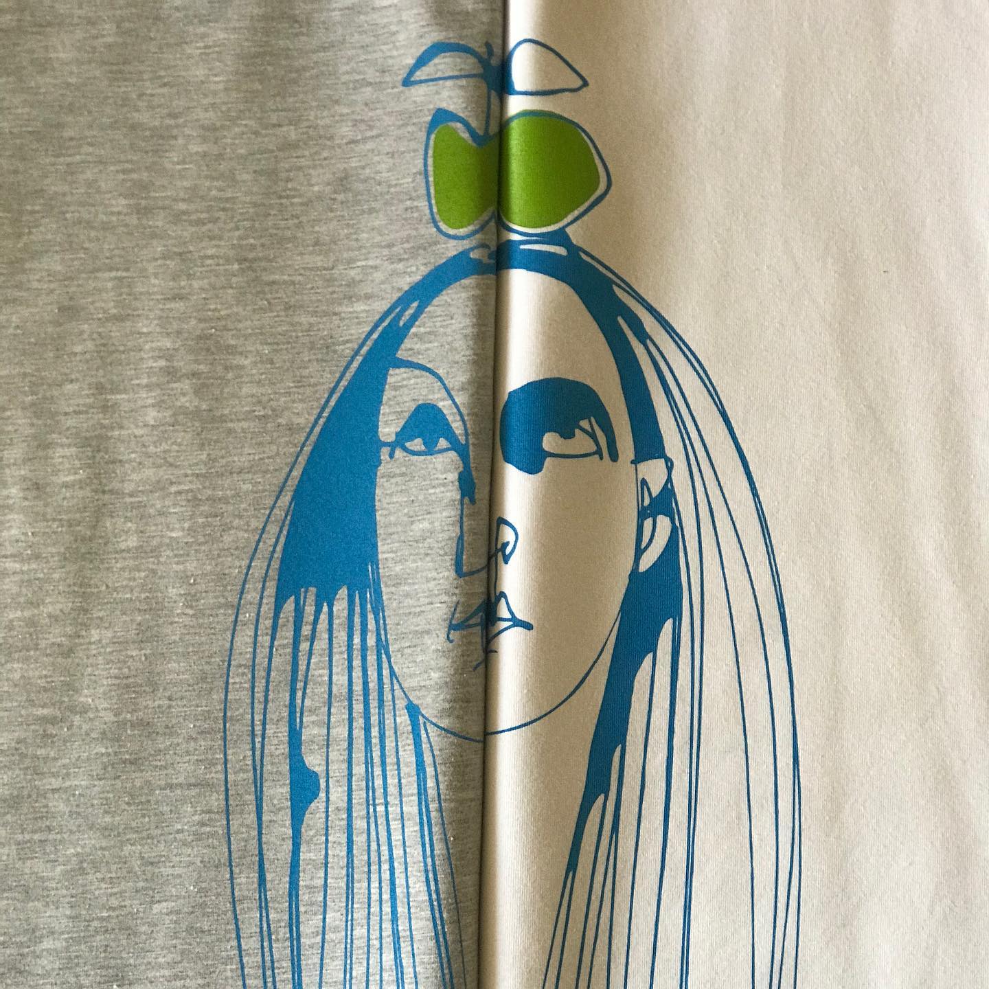 Футболка с авторским принтом — Нина Хемчян