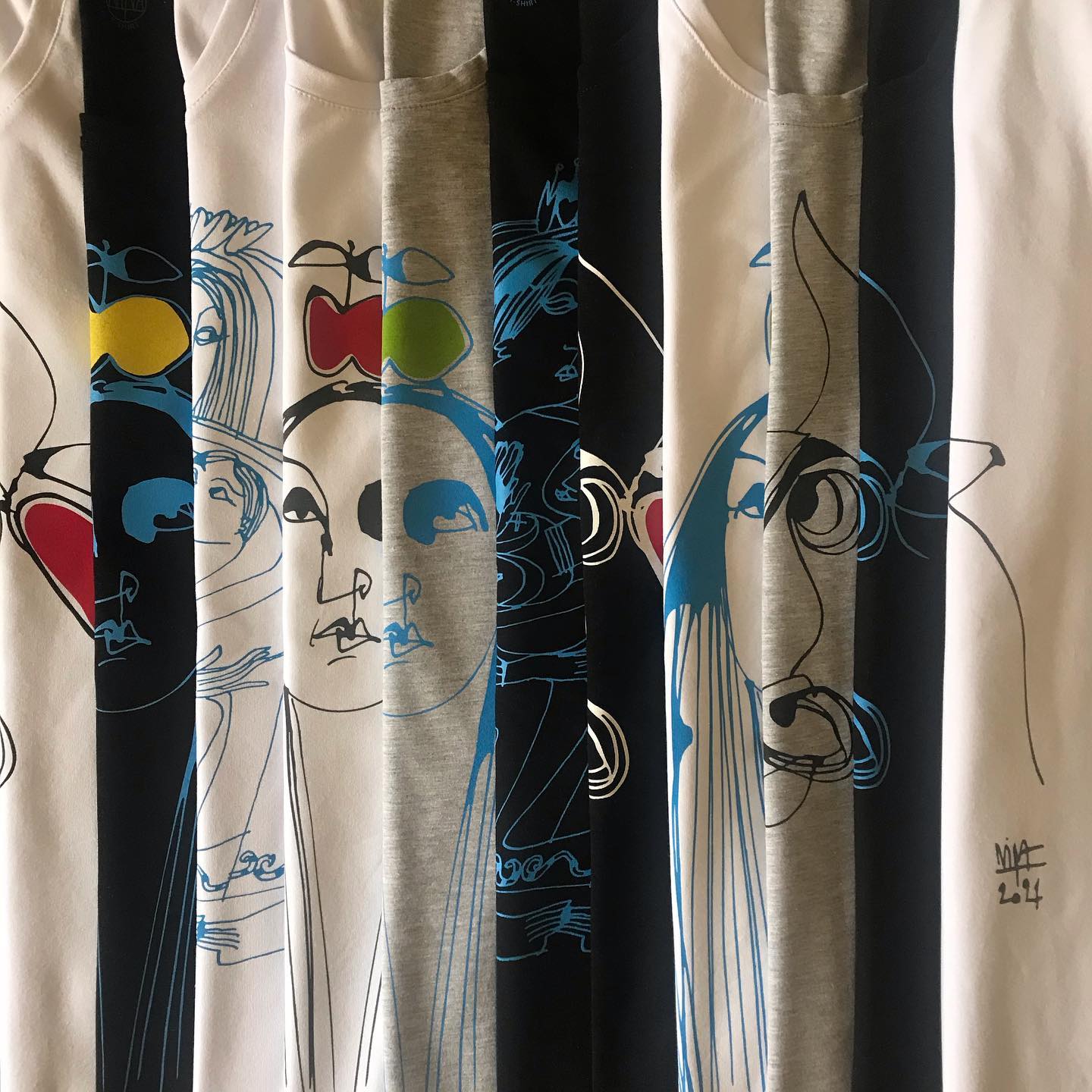 Футболка с авторским принтом — Нина Хемчян