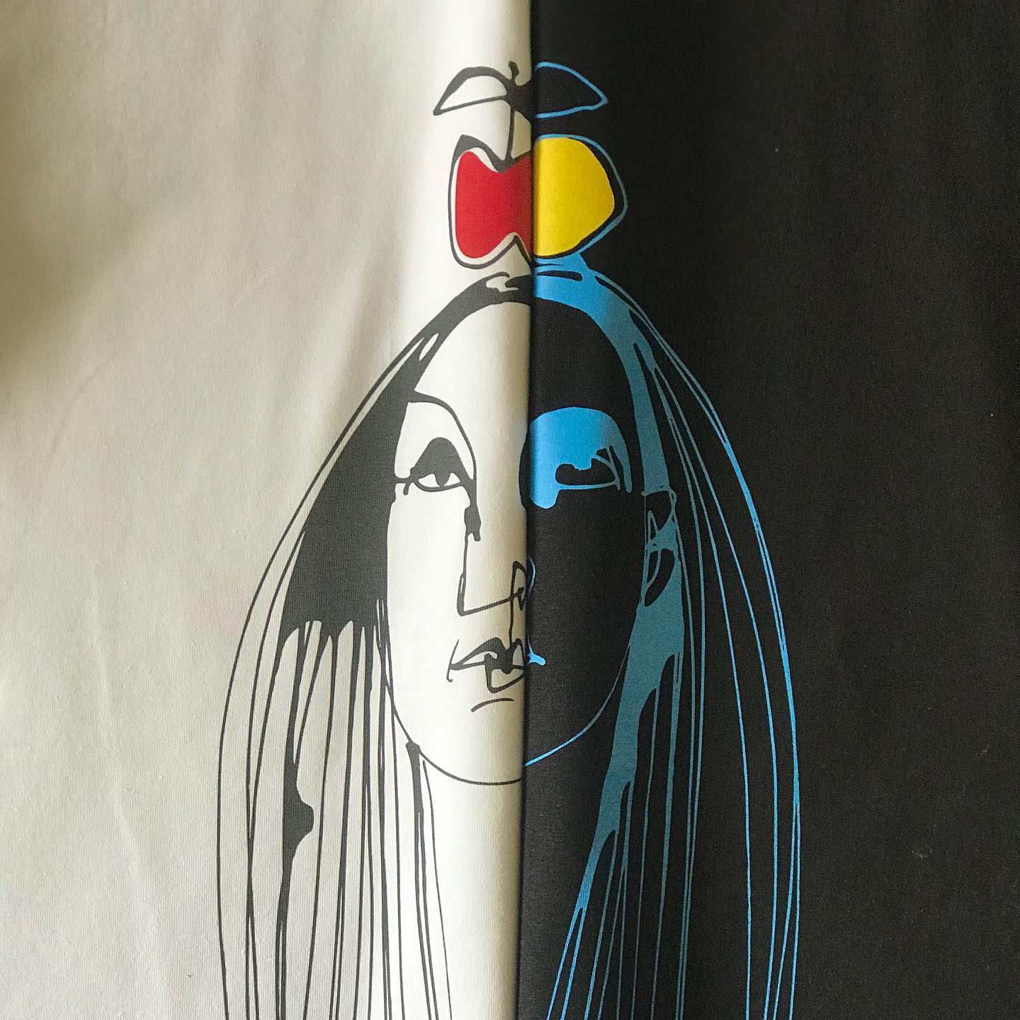 Футболка с авторским принтом — Нина Хемчян