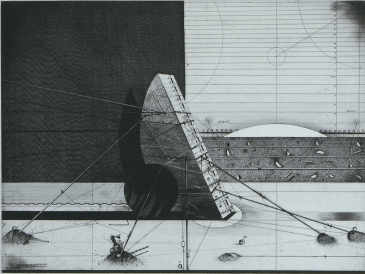 “Կեսօրից հետո” 1978, փորագրություն, 29.5 X 39.5 սմ