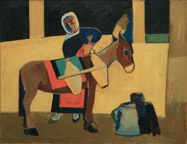 “Հիշողություններ անցյալից” 1980, կտավ, յուղաներկ, 114 x 146 սմ