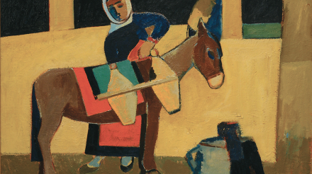 “Հիշողություններ անցյալից” 1980, կտավ, յուղաներկ, 114 x 146 սմ