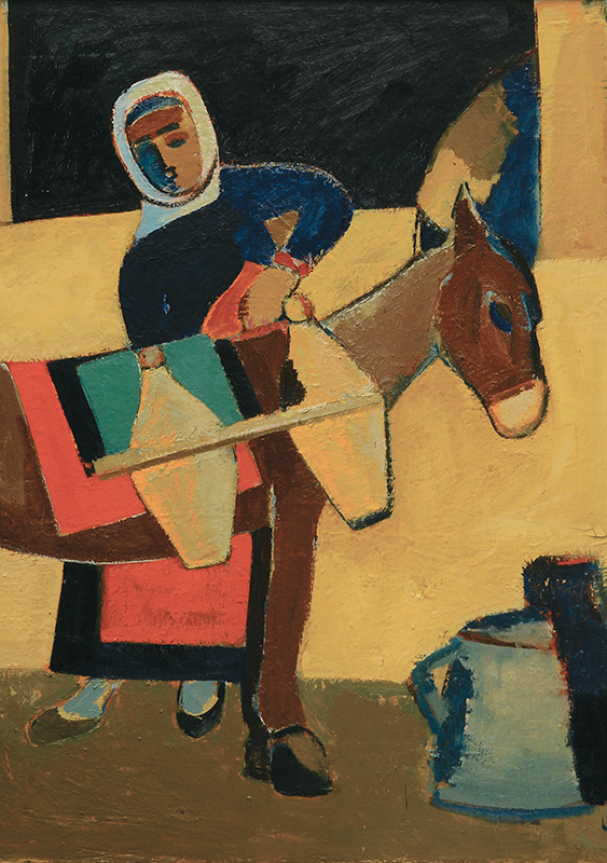 “Հիշողություններ անցյալից” 1980, կտավ, յուղաներկ, 114 x 146 սմ