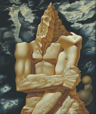 “Տիեզերական կամքի ուրվականը” շաչքից, 1979, կտավ, յուղաներկ, 61 x 43 սմ