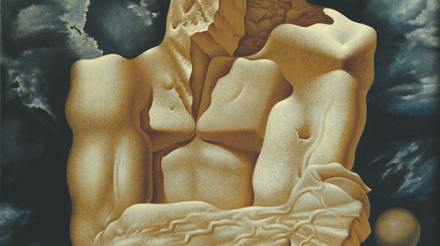 “Տիեզերական կամքի ուրվականը” շաչքից, 1979, կտավ, յուղաներկ, 61 x 43 սմ