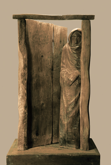 “Մինասի հիշատակին” փայտ, 100 x 60 x 50 սմ