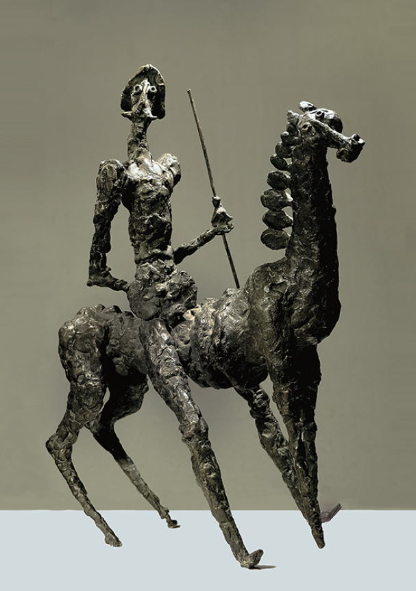 “Դոն Կիխոտ” 1978, բրոնզ, 60 x 50 x 27 սմ