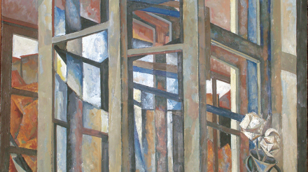 “Պատուհան” 1976, կտավ, յուղաներկ, 110 x 110 սմ